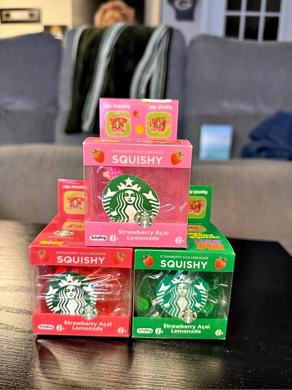 Starbucks Strawberry Açaí Lemonade Squishy